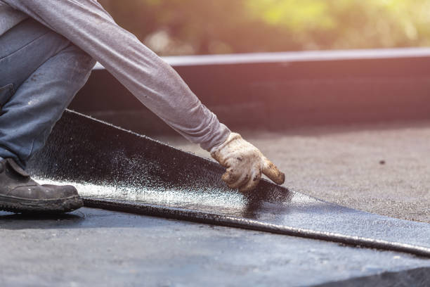 Professional Crawl Space Encapsulation technician working in Rising Sun, IN